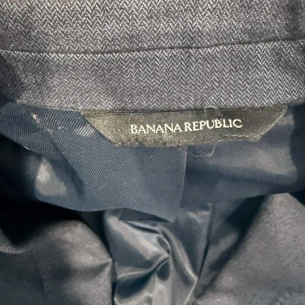 Banana Republic Navy Blue Men's Sport Coat Blazer
